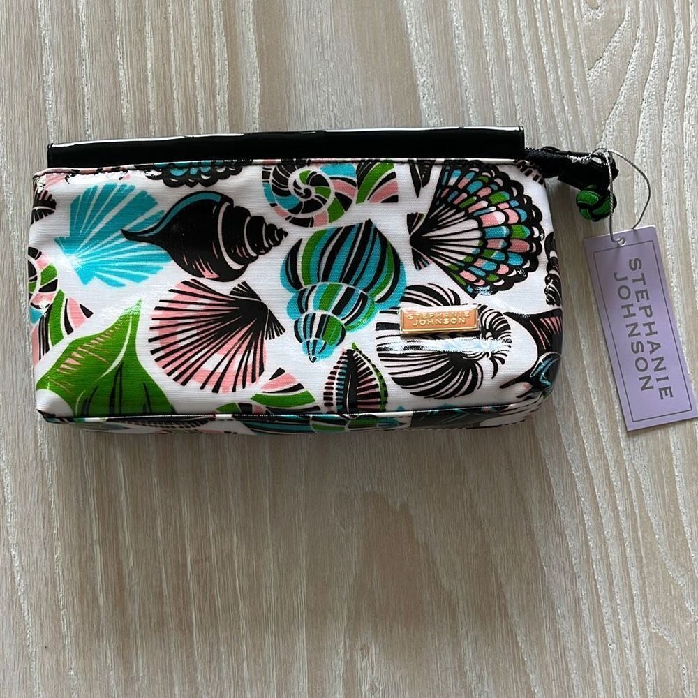 Stephanie Johnson Cosmetic Pouch New